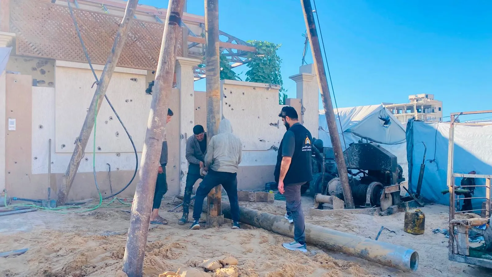 مشروع الآبار في غزة - preview